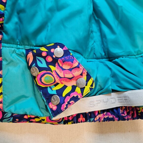 Spyder Girl's Lola Winter Ski Jacket - Size 16 - Picture 9 of 9